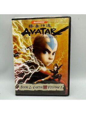 Avatar The Last Airbender Book 2 Earth Volume 1 DVD Nickelodeon 2007 Not Rated